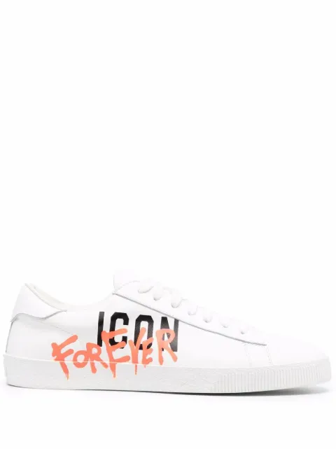 DSQUARED2 Icon-print low-top sneakers Men