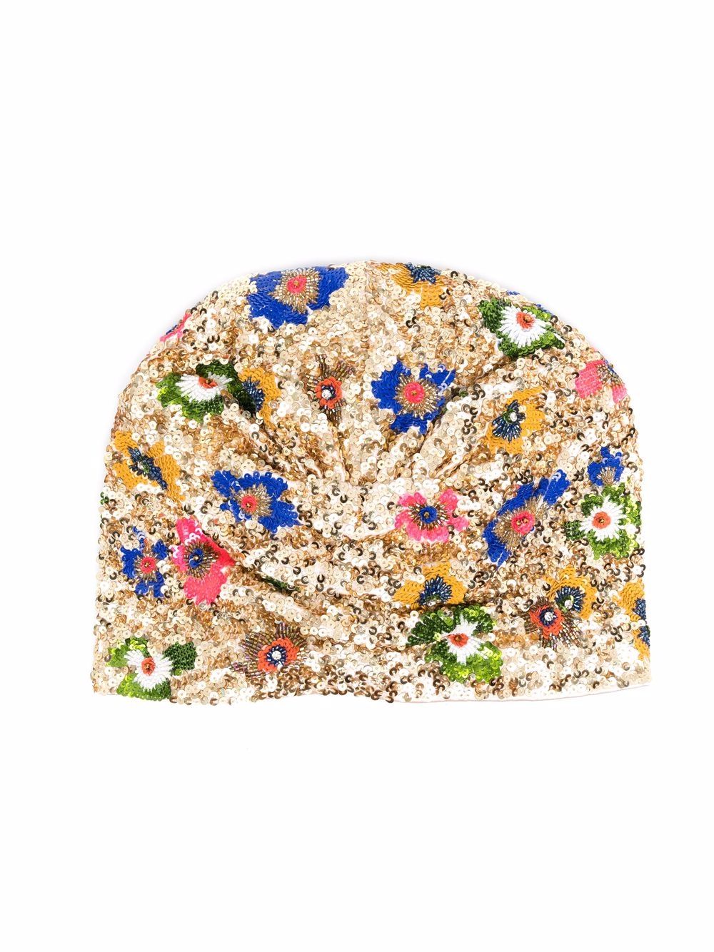 фото Maryjane claverol floral-embellished hat