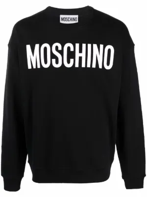 black moschino sweater