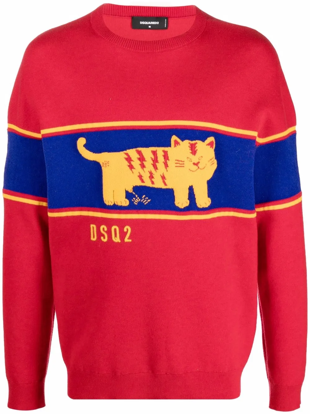 

Dsquared2 cat print jumper