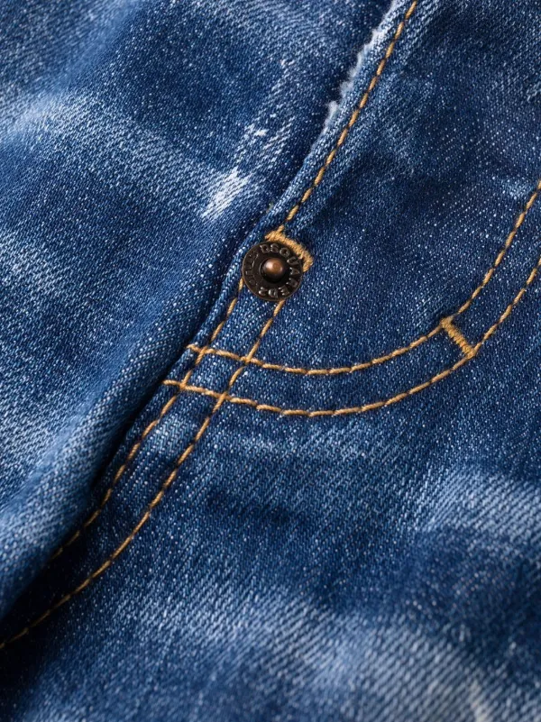 Dsquared2 mid-rise Bleached Skinny 