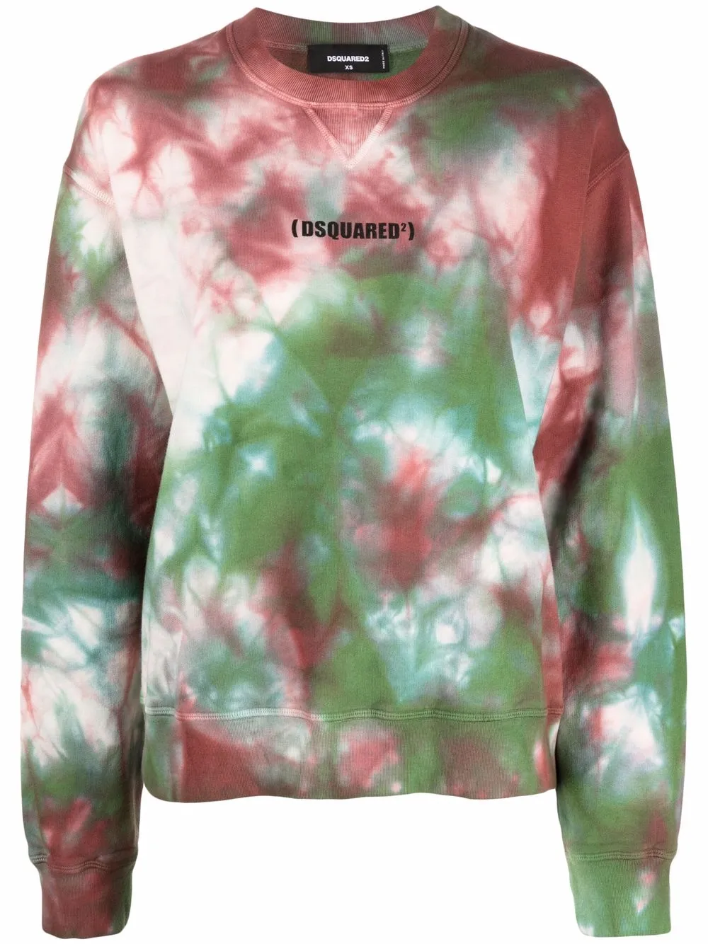 

Dsquared2 suéter con motivo tie-dye - Verde