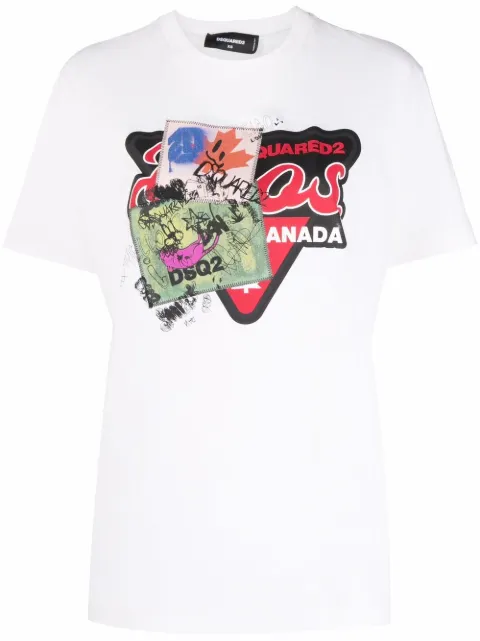 DSQUARED2 graphic print crew-neck T-shirt Women