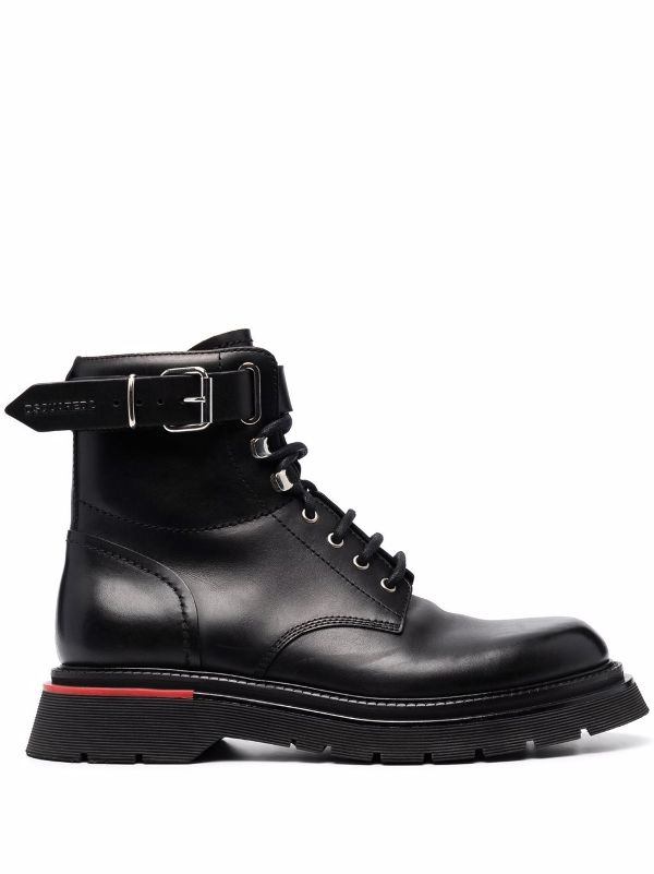 dsquared2 lace up boots