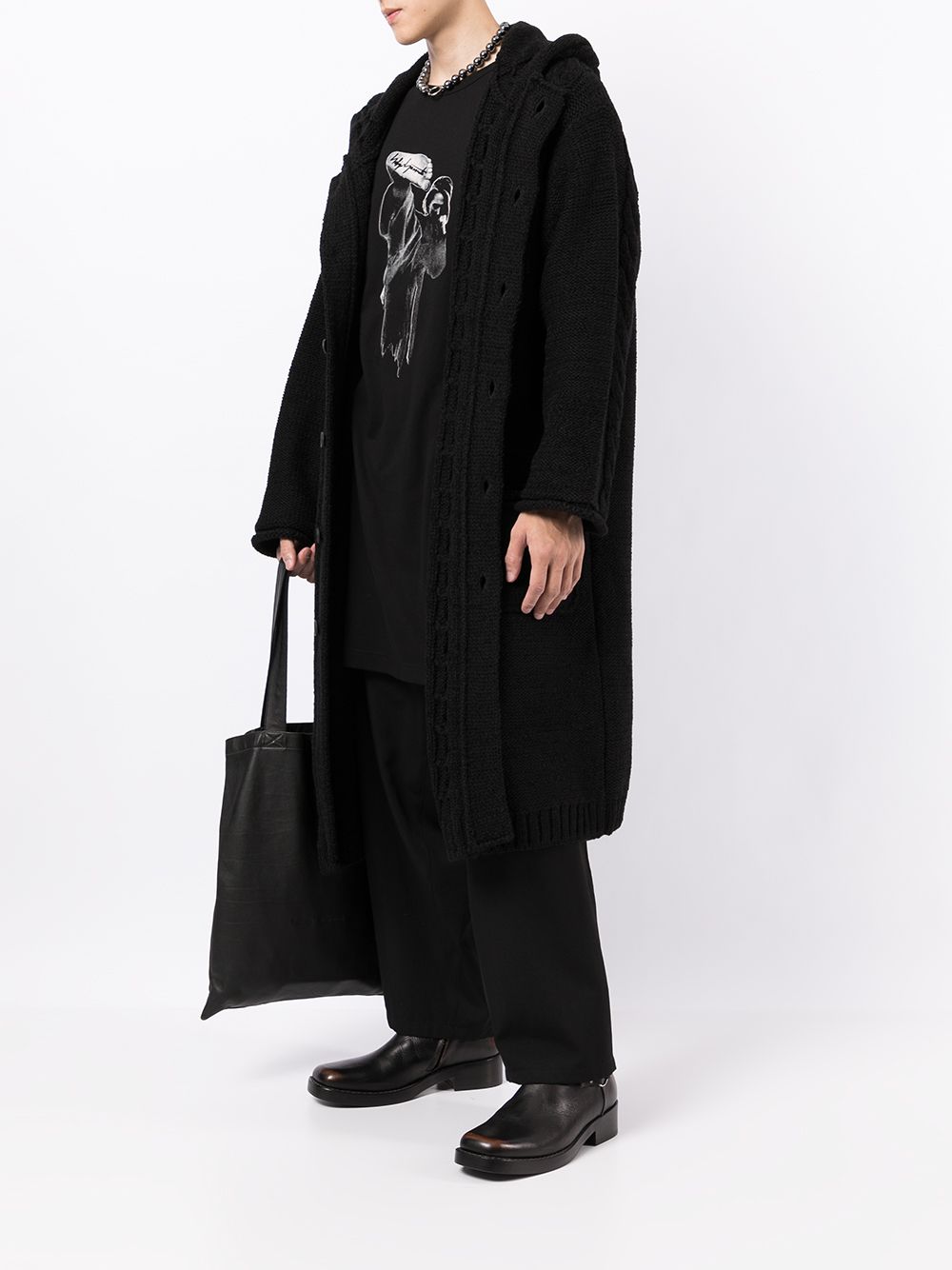 фото Yohji yamamoto прямые брюки