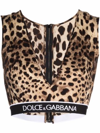 Dolce & Gabbana bralette-style Cropped Top - Farfetch