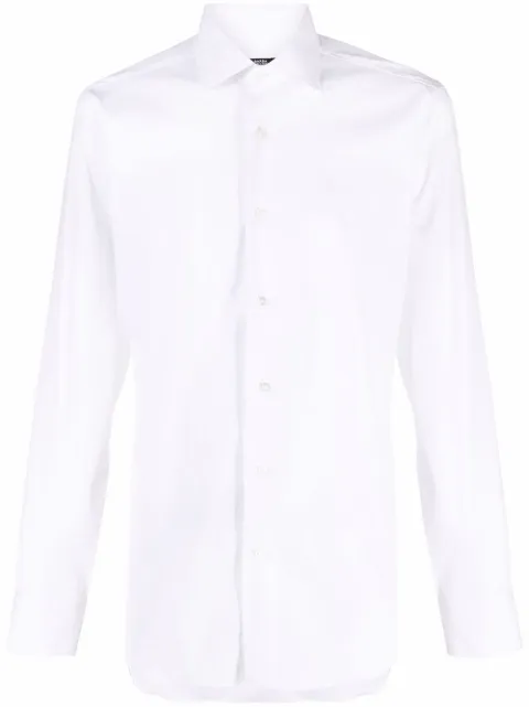 Barba camisa de popelina manga larga 