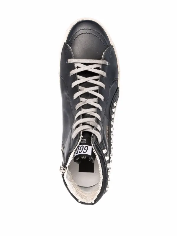 Black studded golden goose online