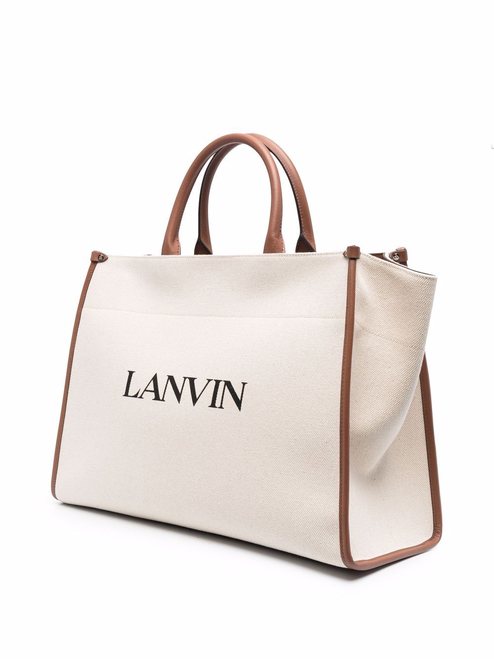 фото Lanvin сумка-тоут in&out из канваса