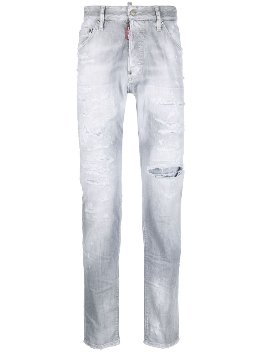 DSQUARED2 mid-rise distressed jeans Men