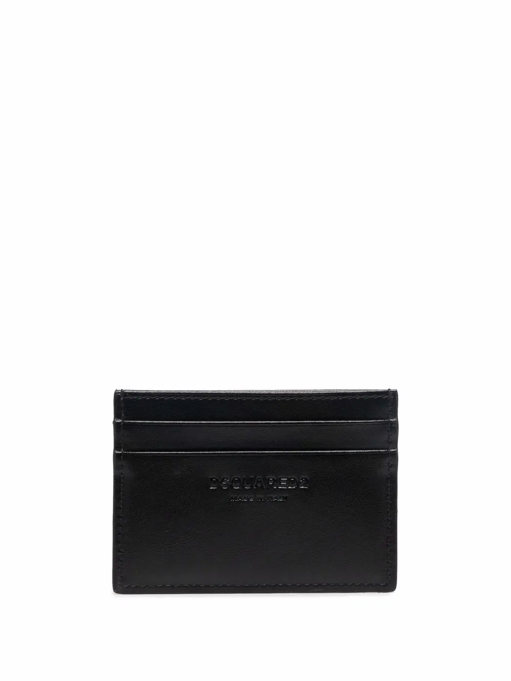 Dsquared2 Pasjeshouder met logoprint - Zwart