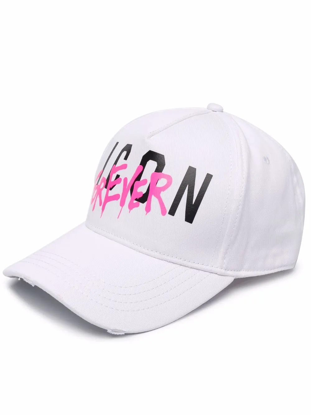 

Dsquared2 gorra con logo estampado - Blanco
