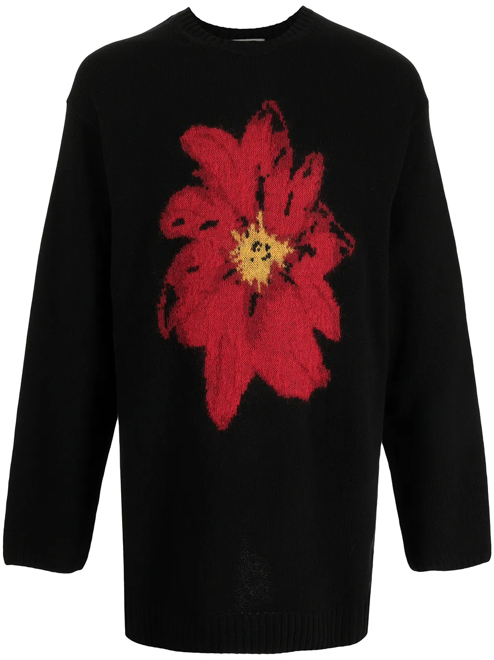 Yohji Yamamoto джемпер оверсайз