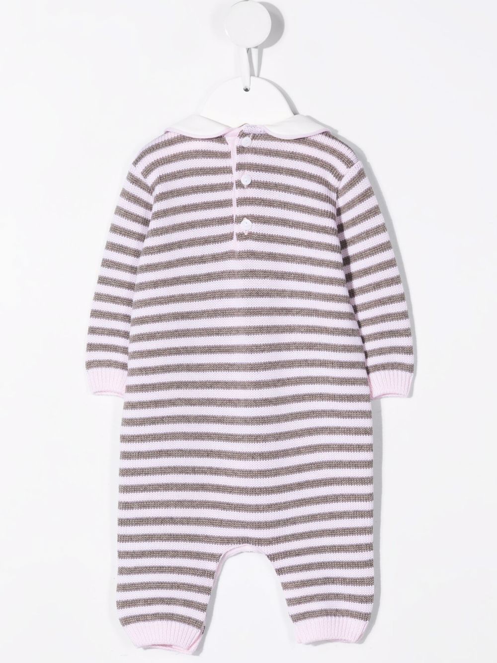 фото Little bear striped wool romper