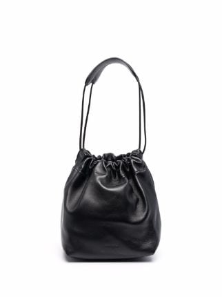 Jil Sander Ruched Leather Shoulder Bag - Farfetch