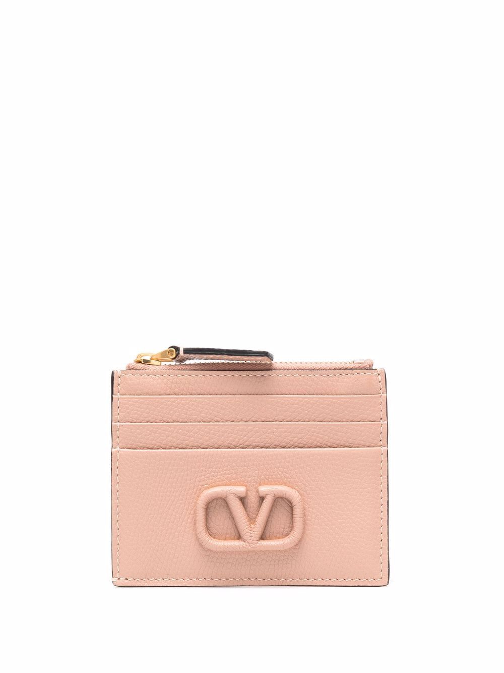 фото Valentino garavani vlogo plaque cardholder