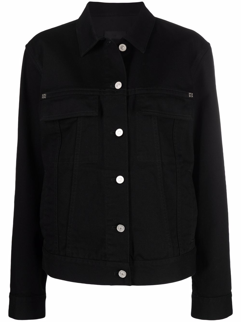 фото Givenchy джинсовая куртка с логотипом 4g