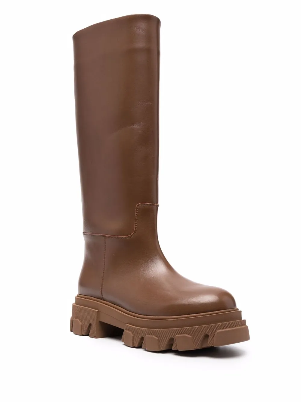 tubular lug sole boots by gia x pernille teisbaek