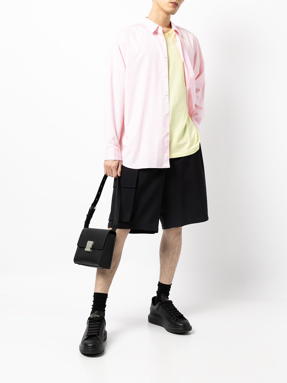 Comme Des Garçons Shirt Katoenen overhemd - Roze