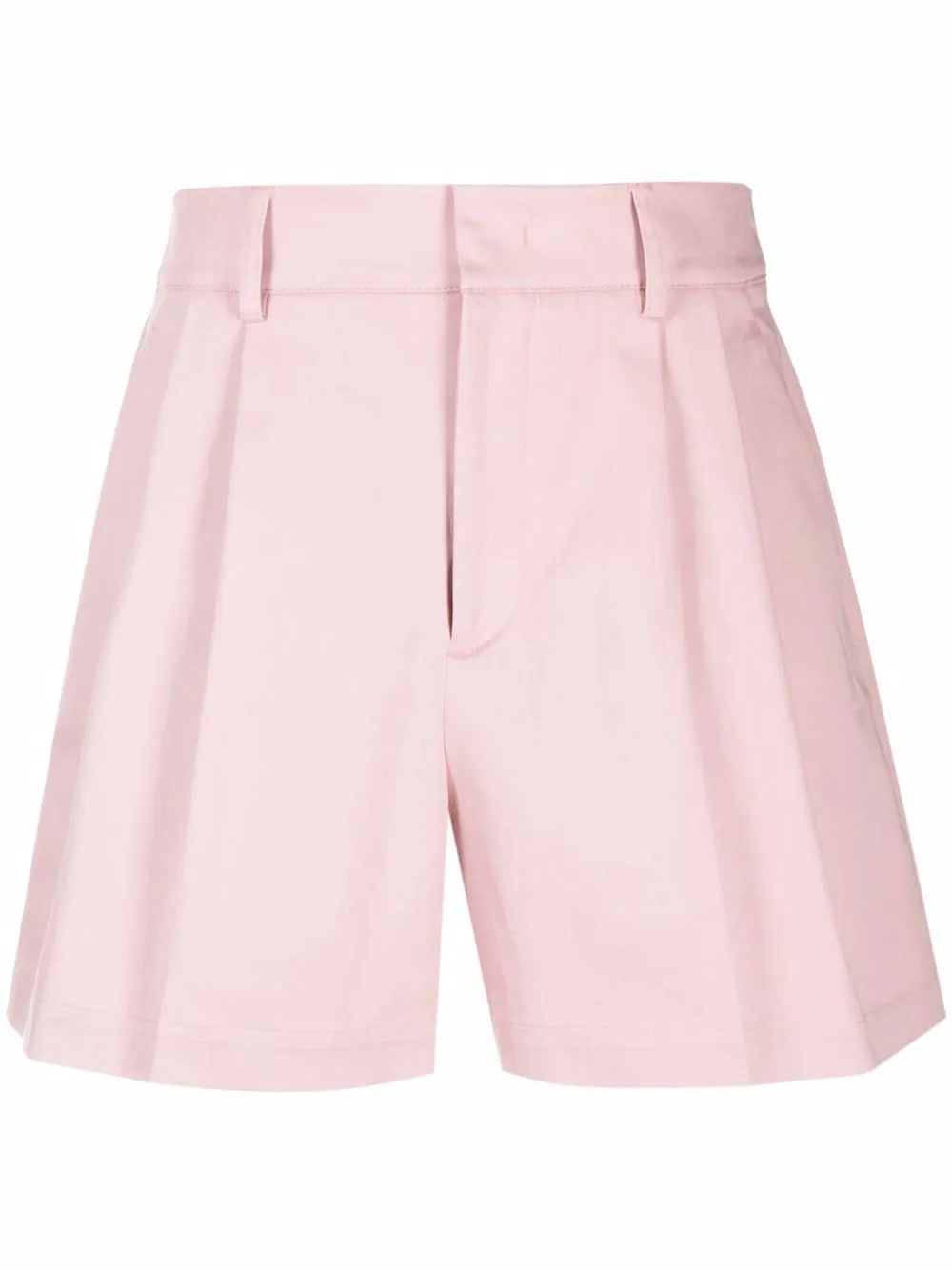 RED Valentino flared high-waisted shorts