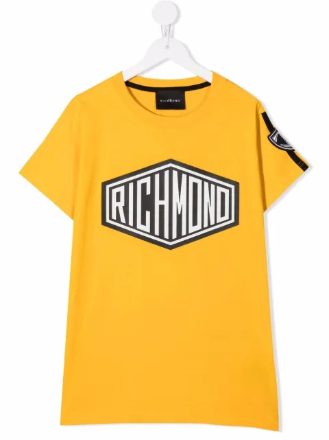 John Richmond Junior TEEN logo-print T-shirt