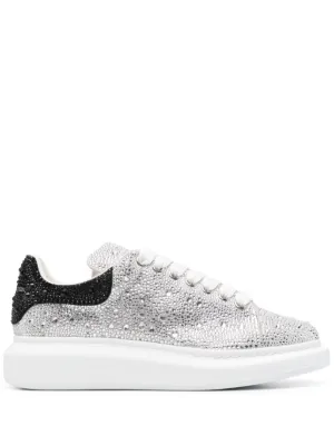 Alexander mcqueen nere brillantinate shop