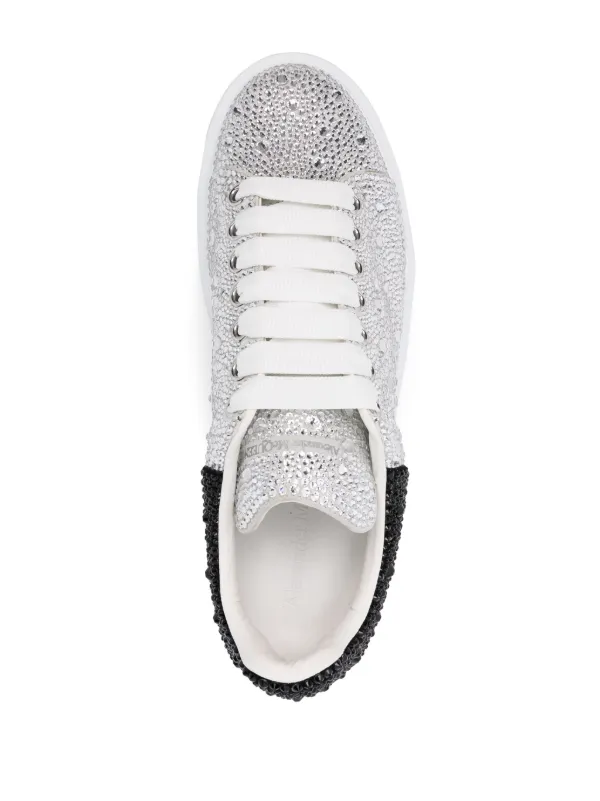 Silver glitter alexander mcqueen's store