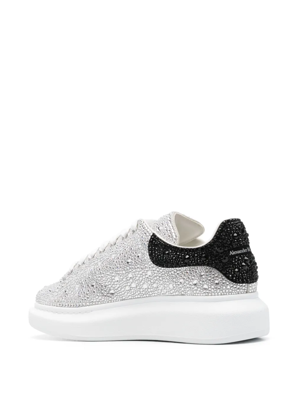 Alexander McQueen Baskets Oversized Blanc FARFETCH CM