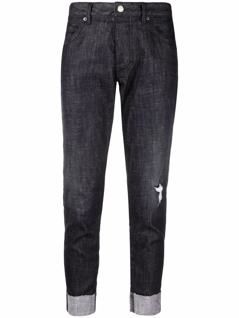 фото Dsquared2 джинсы с подворотами