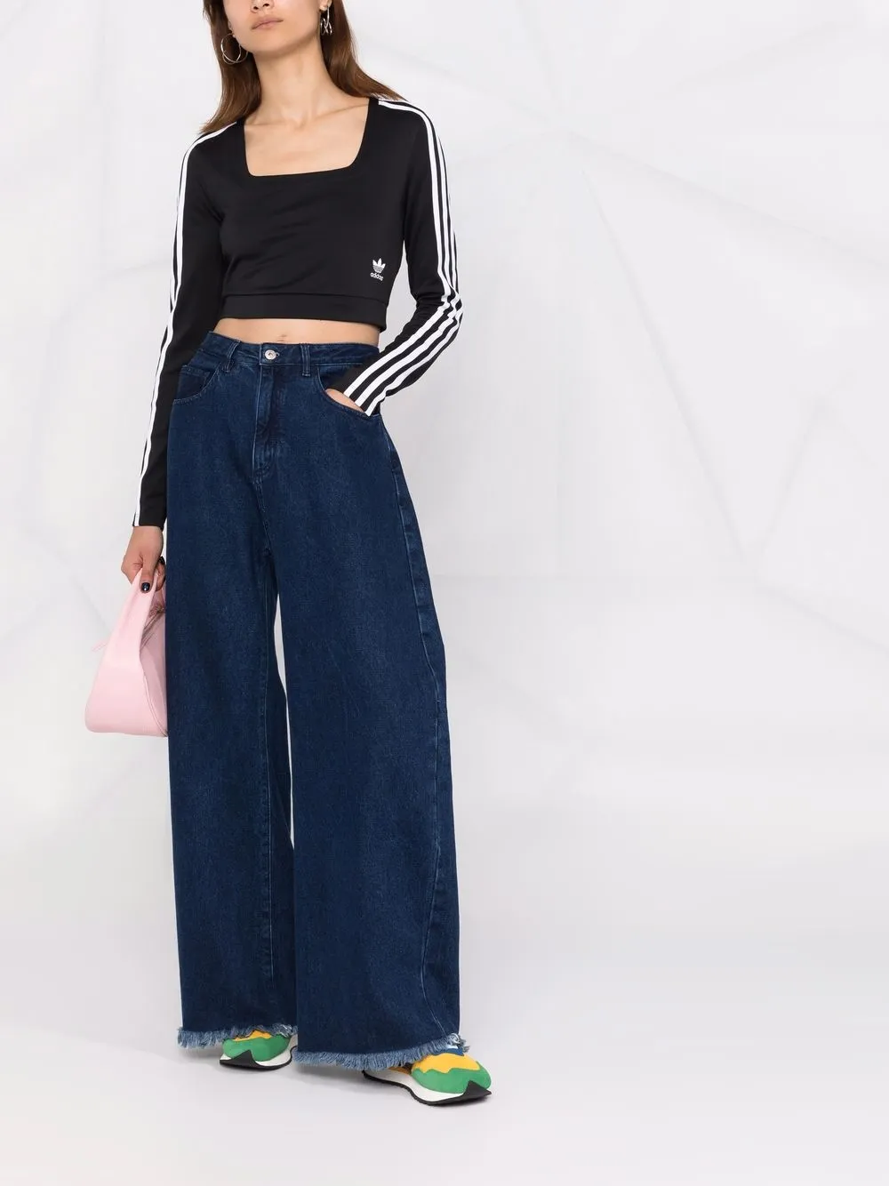 фото Adidas топ adicolor classics с длинными рукавами