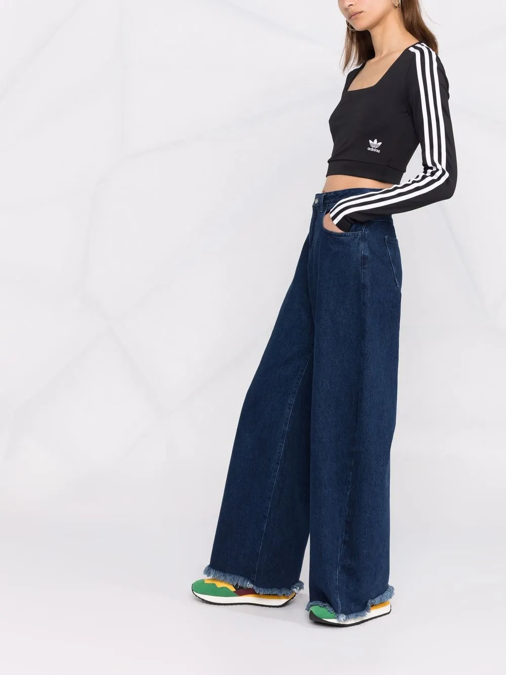 фото Adidas топ adicolor classics с длинными рукавами