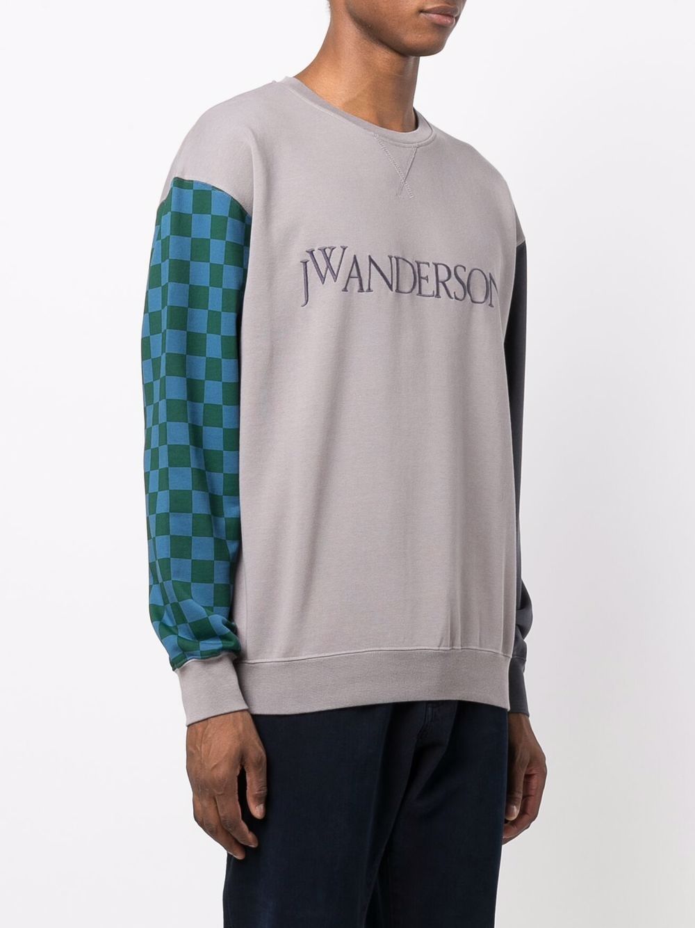 фото Jw anderson embroidered-logo long-sleeve sweatshirt