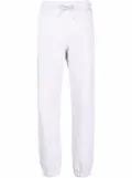 MSGM logo detail jersey sweatpants - Grey