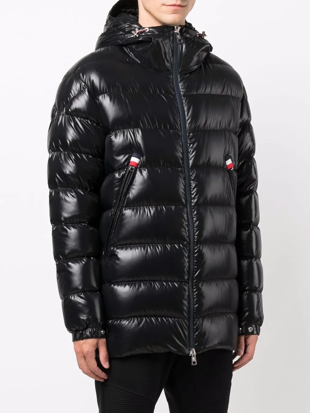 фото Moncler пуховик с капюшоном