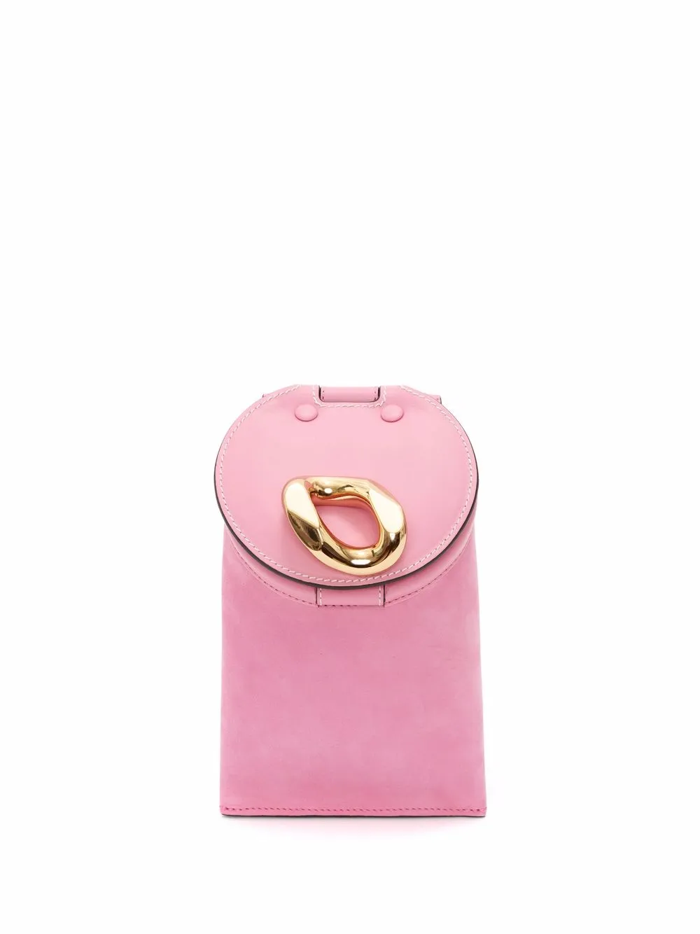 JW Anderson Lid Pocket leather crossbody bag | Pink | Image 1