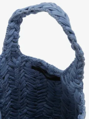 KNITTED SHOPPER in blue | JW Anderson