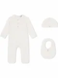 Dolce & Gabbana Kids Interlock DG-logo babygrow set - White
