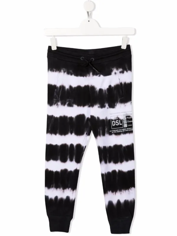 Pantalones de chándal con logo y motivo tie-dye Diesel Kids por 123€ -  Compra online AW21 - Devolución gratuita y pago seguro