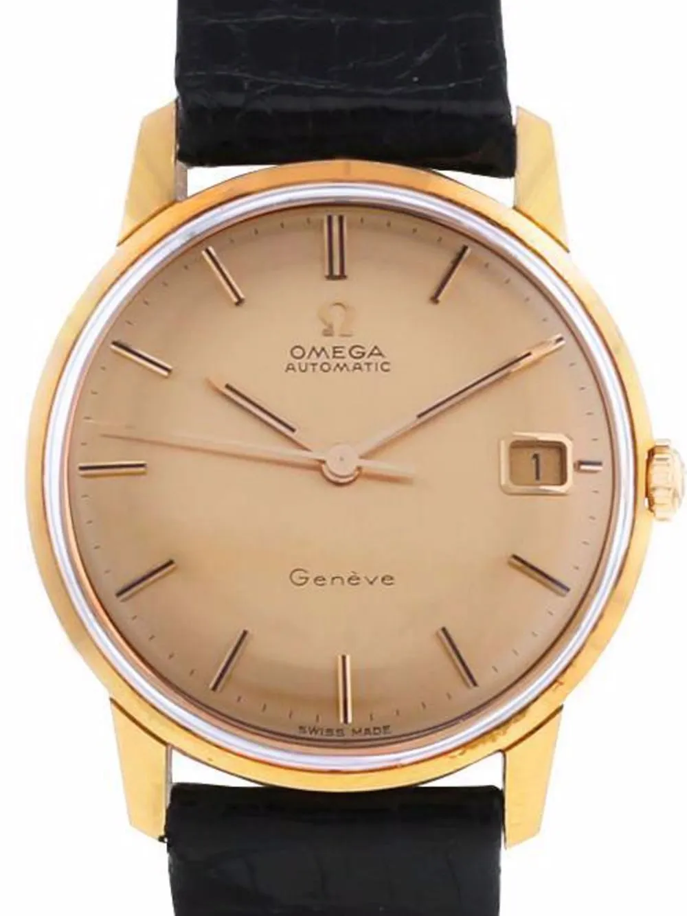 фото Omega наручные часы genève pre-owned 34 мм 1960-х годов