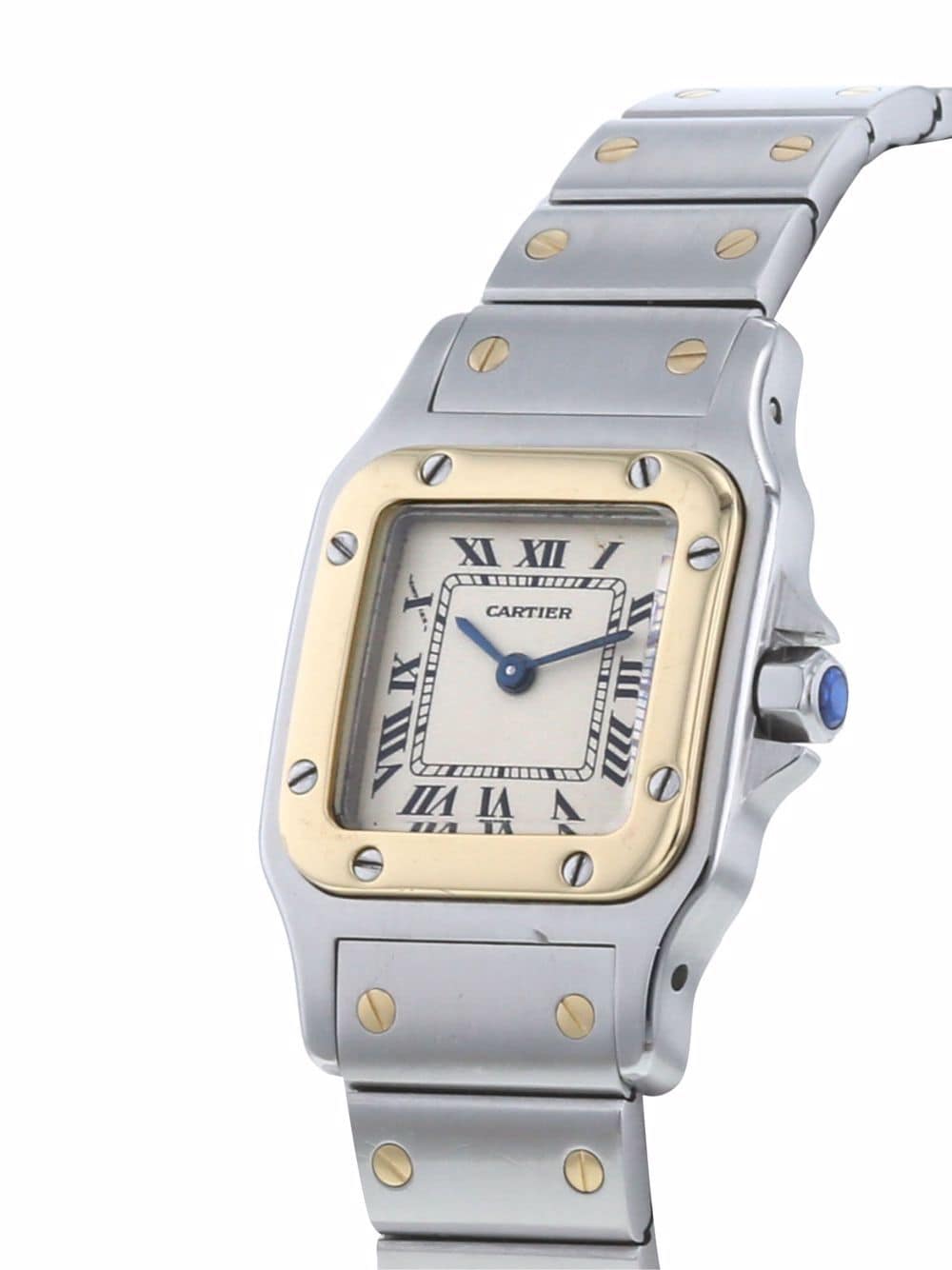 фото Cartier наручные часы santos pre-owned 24 мм 1990-х годов