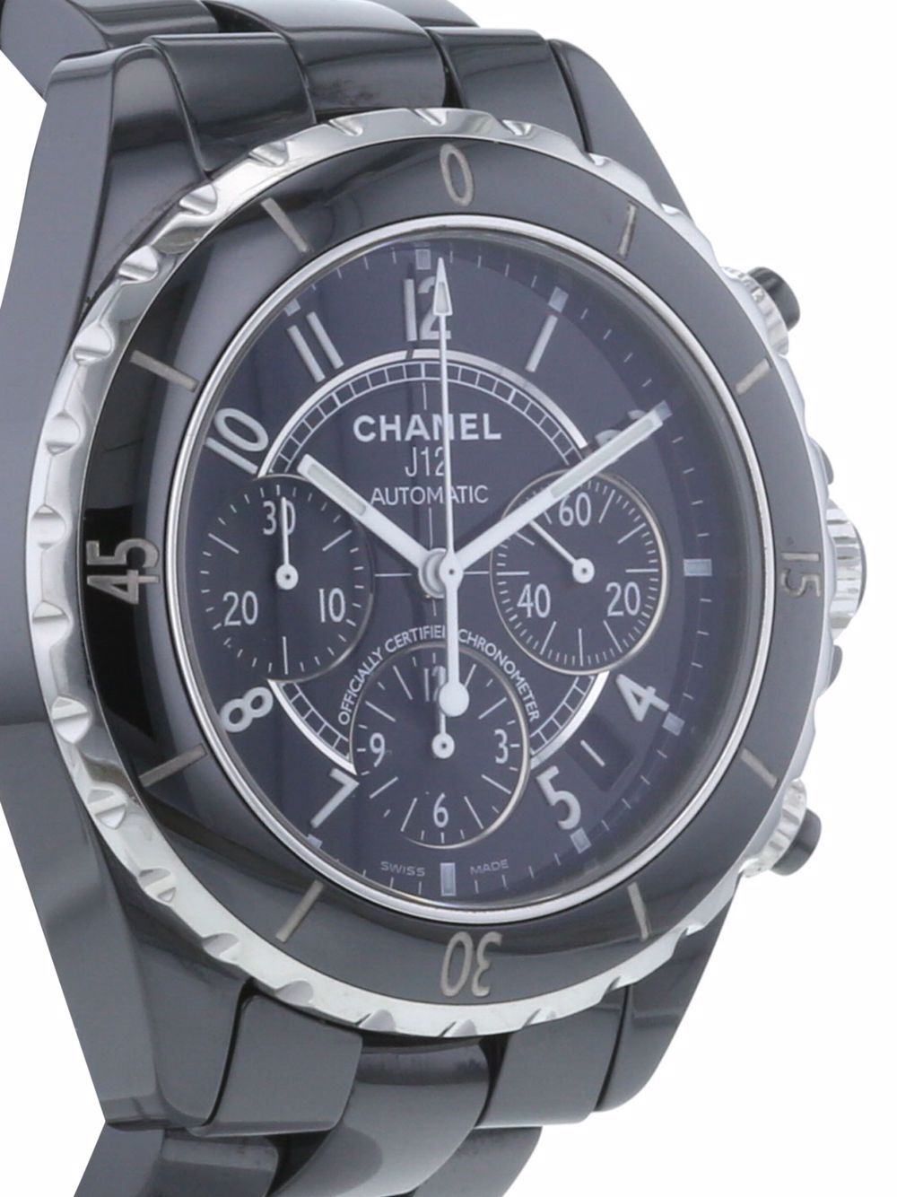 фото Chanel pre-owned наручные часы j12 chronographe pre-owned 41 мм 2008-го года