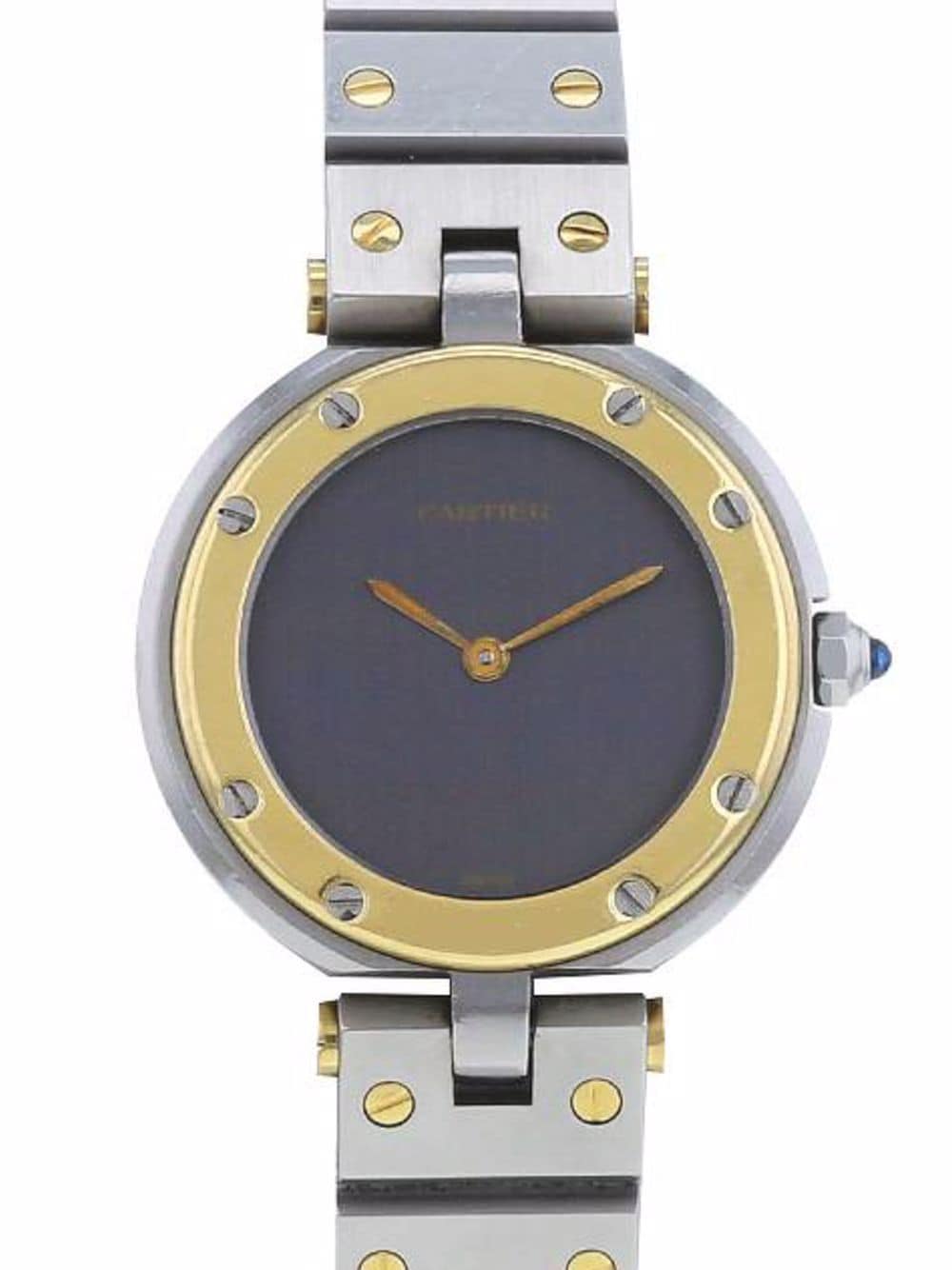Cartier 1990 pre-owned Santos Vendôme horloge - Grijs