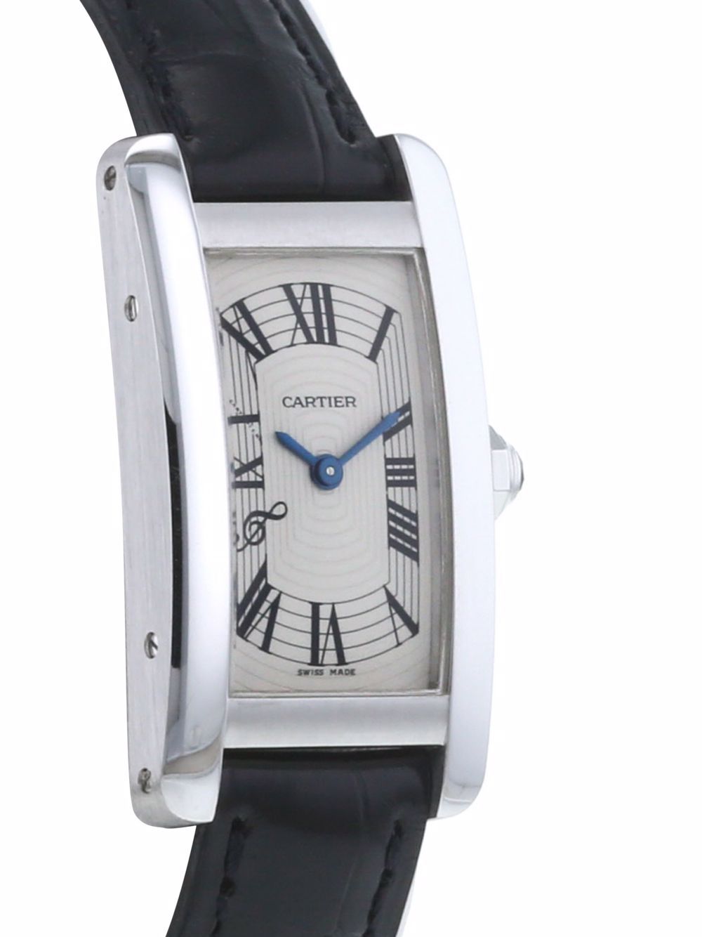 фото Cartier наручные часы tank américaine pre-owned 19 мм 1990-го года