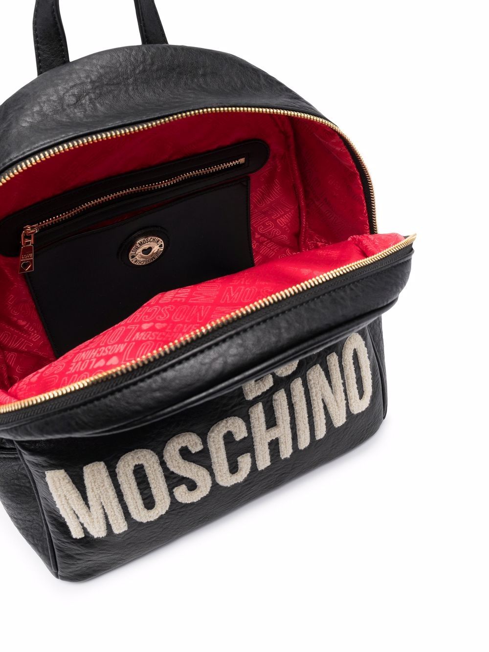 фото Love moschino рюкзак на молнии с логотипом