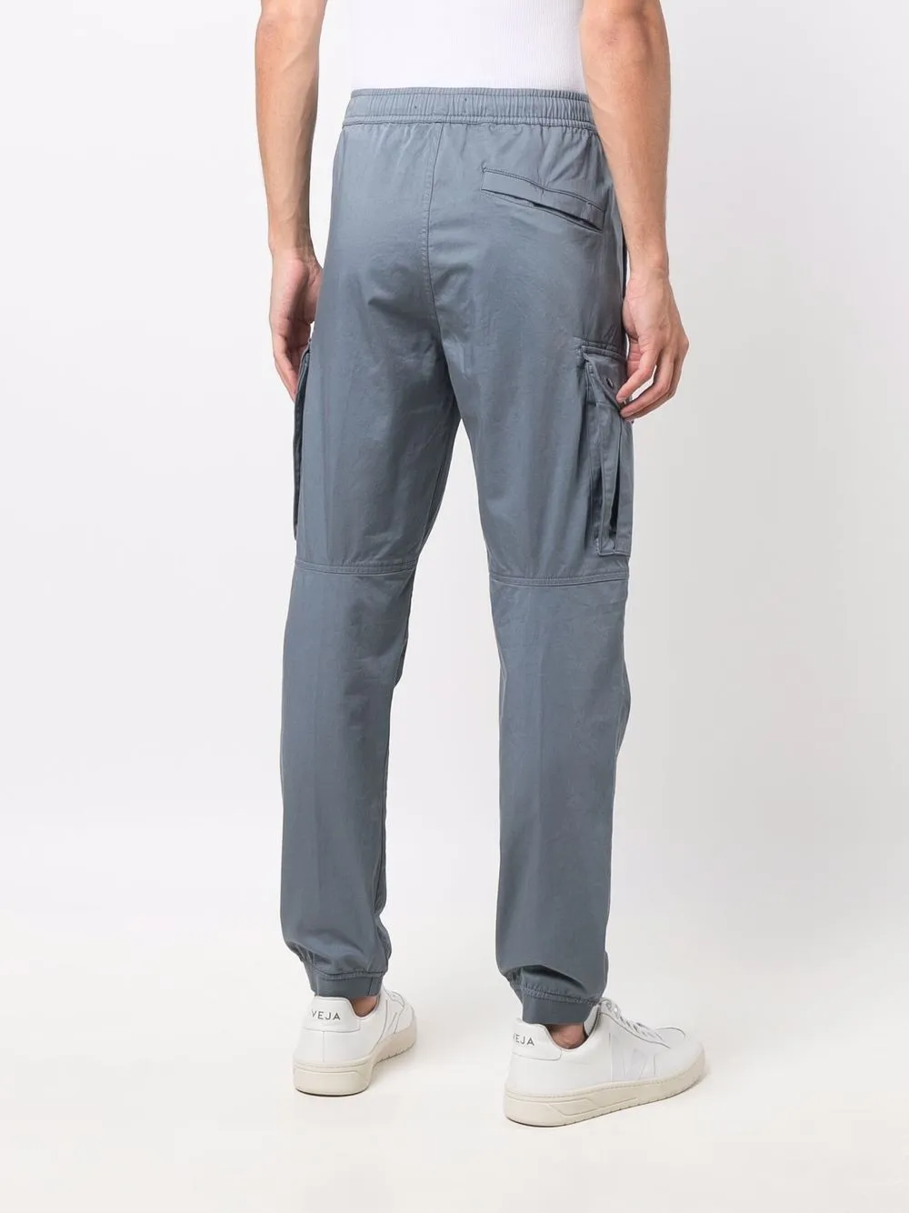 фото Stone island брюки карго с нашивкой-логотипом