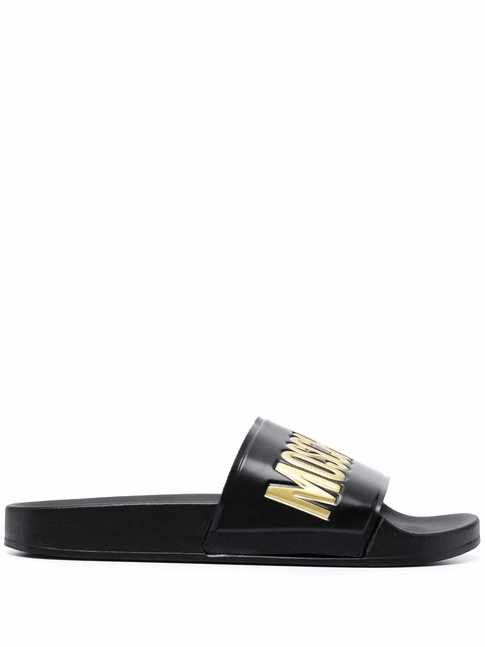 Image 1 of Moschino contrast-logo slides