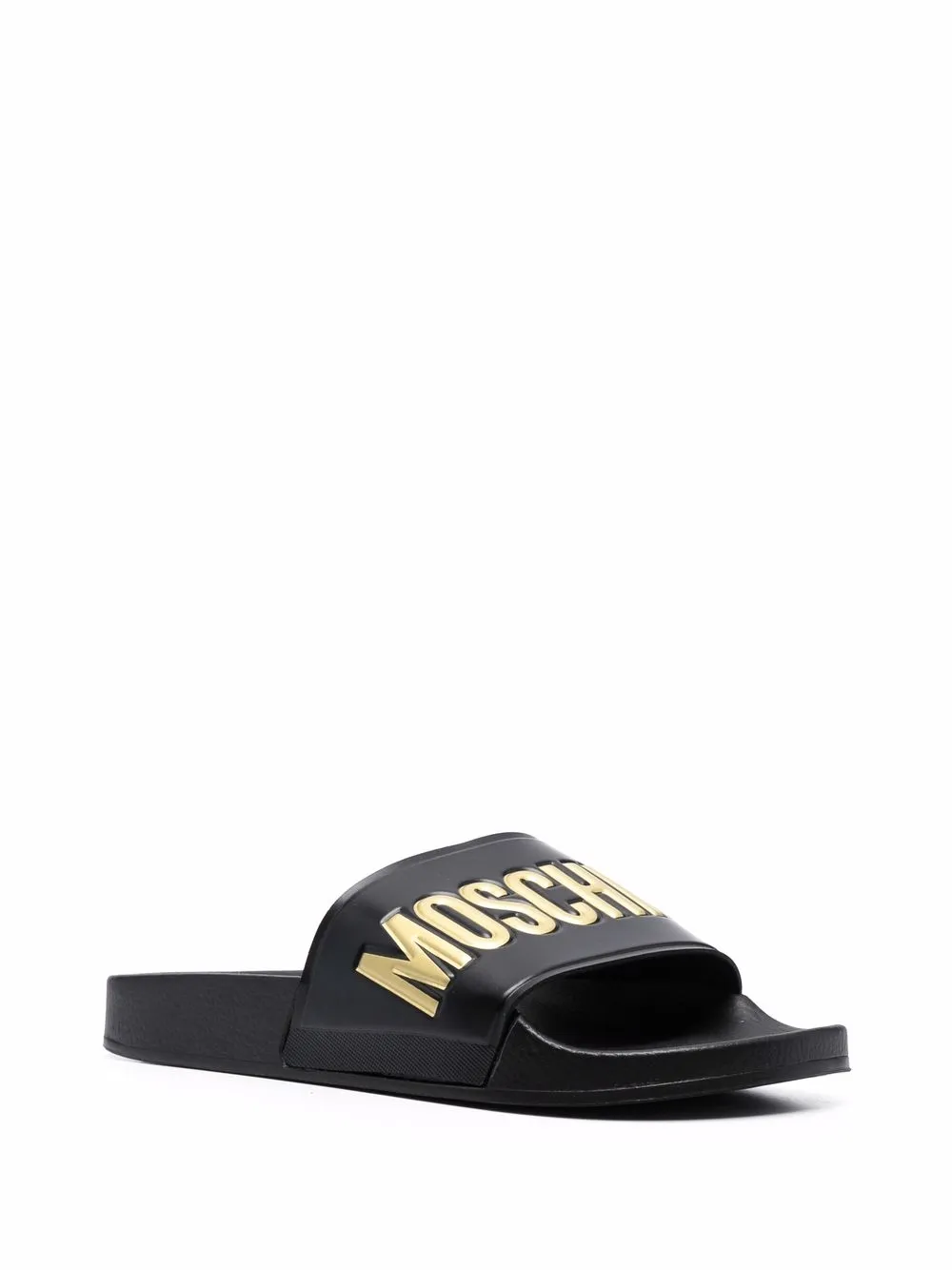 Image 2 of Moschino contrast-logo slides