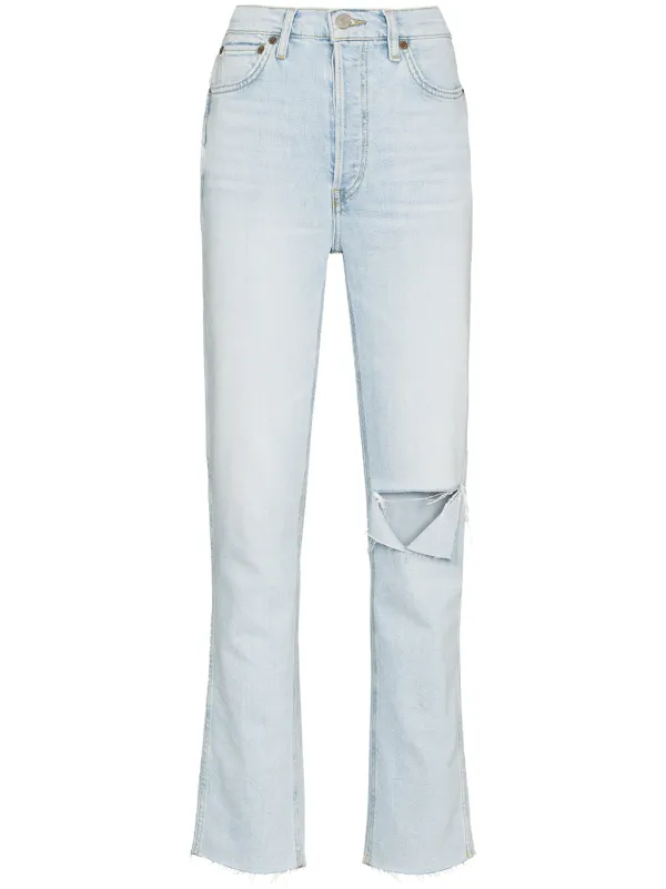 Shop RE/DONE 80s Comfort Stretch Slim 