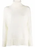 Drumohr roll-neck merino jumper - Neutrals