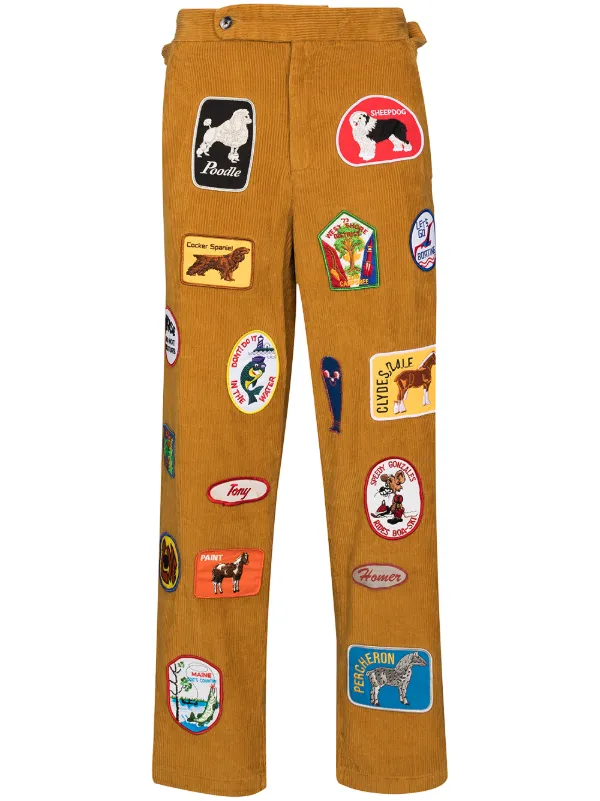 Pantalones con múltiples parches BODE por 1,500€ - Compra online SS22 -  Devolución gratuita y pago seguro